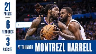 Montrezl Harrell Highlights at Thunder  1215 [upl. by Hepsoj]