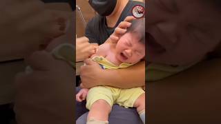 Crying Cute Baby injection inject shorts [upl. by Uzzia]