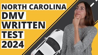 North Carolina DMV Written Test 2024 60 Questions with Explained Answers [upl. by Noella]