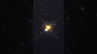 Albireo Double Star through 5quot Telescope🔭 shorts [upl. by Pinzler]