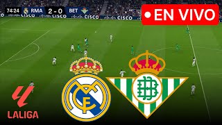 🔴 EN VIVO Real Madrid vs Real Betis  LaLiga 202425  Transmisión completa del partido [upl. by Ecneralc]