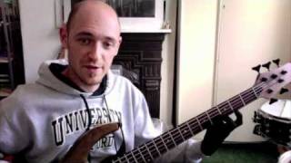 How to practice bass scales Pt2  Lesson with Scott Devine L16 [upl. by Htelimay]