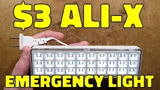 3 AliExpress 100240V emergency light with schematic [upl. by Anneirda147]