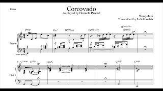 Corcovado  Hermeto Pascoal amp Elis Regina piano transcription [upl. by Kessler707]