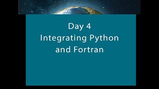 Integrating Python and Fortran [upl. by Adrahc]