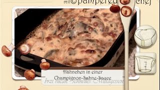 Hähnchen in einer ChampignonSahneSauce  brzi rucak  schnelles Mittagessen [upl. by Scheld]