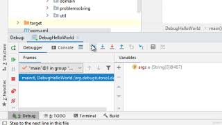 Java Debugging with Intellij Idea  Place breakpoints and run a program in debug mode [upl. by Enirhtak903]