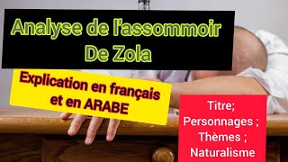 Analyse de lassommoir de Zola titre personnages thèmes aspects du naturalisme [upl. by Zwart]