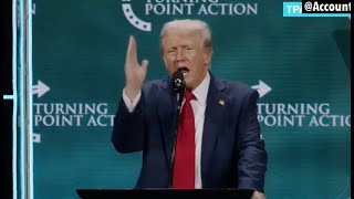 WHOA Trump SNAPS makes BOMBSHELL threat live on stage [upl. by Enilrae]