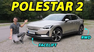 Higher range for the 2024 Polestar 2 facelift RWD REVIEW [upl. by Burget]