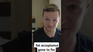 Fat acceptance gone too far fatacceptance fat obesity woke fattok fatinfluencer tiktok [upl. by Forelli759]