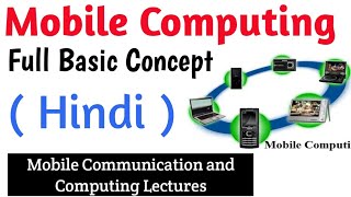 Mobile Computing Full Basic Concept in Hindi  Mobile Computing Lectures [upl. by Rinaldo]