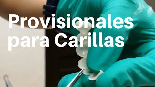 🤔 Cómo❓hacer PROVISIONALES para CARILLAS👅 usando Llave de Silicona dentaltip CarillasDentales [upl. by Stretch]