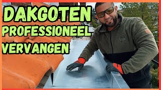 Zinken goten professioneel vervangen [upl. by Hgielrac]