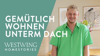 Gemütliche Dachgeschosswohnung  Ein Traum im skandinavischen Stil  Roomtour [upl. by Arymat]