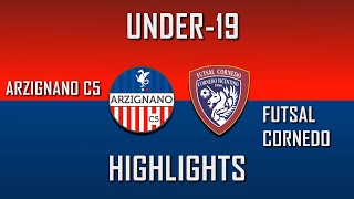 Highlights U19 Arzignano 81 Cornedo [upl. by Enirehtak]