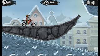 Moto X3M Winter Level 15 but in reverse [upl. by Fessuoy201]