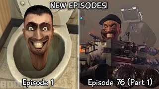 Skibidi Toilet 1  76 Part 1 All Episodes 60 FPS REMASTERED Strider Skibidi Toilet 🚽 Episode 77 [upl. by Yhtak421]