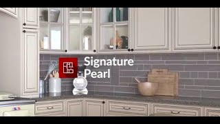 CabinetSelect Signature Pearl Kitchen Cabinets [upl. by Hsatan]