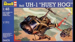 Revell 148 Bell UH1 Huey Hog Update 2 [upl. by Ontine512]