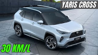 NOVO TOYOTA YARIS CROSS FAZENDO 30kml [upl. by Philipines]