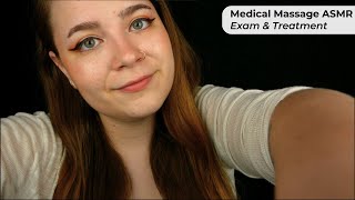 Medical Massage Treatment Muscle amp Spinal Assessment Myofascial Release ✨ ASMR Soft Spoken RP [upl. by Aihsenod]