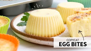 Egg Bites Starbucks Copycat [upl. by Pol]