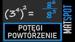 własności potęg powtórzenie SP GIM [upl. by Perrins]