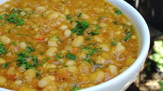 Frijoles Blancos  Como preparar unos deliciosos Blanquillos [upl. by Chretien]