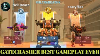 Gatecrasher best gameplay ever  mech arena [upl. by Lenrow]