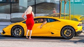 PICKING UP UBER RIDERS IN A LAMBORGHINI HURACAN PRANK 3  HoomanTV [upl. by Ernestus346]