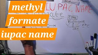 methyl formate iupac name in Hindi  Surendra Khilery [upl. by Aran]