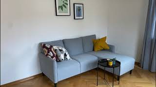 BEST SOFA DEAL AT IKEA Ikea Angersby Build and Review [upl. by Gurl436]