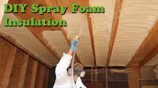 DIY Spray Foam Insulation  What You Need to know Before You Start [upl. by Rosaline990]