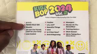 Kidz Bop 2024 Volume 2 CD Review [upl. by Irb]