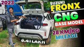 New Fronx Cng Sigma Variant Review 🔥✅ l 2024 Fronx Cng Base Model Review l Price l MRCars [upl. by Cahra]