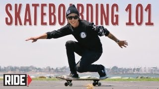 HowTo Ride a Skateboard  BASICS with Spencer Nuzzi [upl. by Idok281]