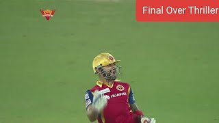 IPL 2015  SRH vs RCB  Match 52  Final Over [upl. by Wiskind]