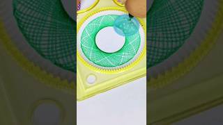 🟢 Satisfying spirograph art shorts satisfying spirograph asmr art drawing pattern relaxing [upl. by Asyl]