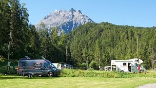 TCS Camping Scuol im Sommer und im Winter [upl. by Steffy]