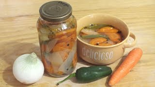 ZANAHORIAS EN ESCABECHE  ALE DE NAVA [upl. by Ylekalb]