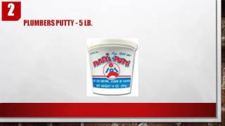 Best Plumbers Putty Reviews [upl. by Yddeg]