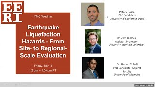 Earthquake Liquefaction Hazards From Site to Regional Scale Evaluation [upl. by Coleen]