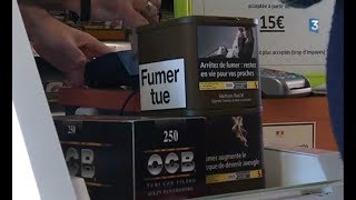 Montpellier  réactions à laugmentation du prix du tabac [upl. by Marcel]