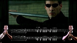 The Matrix Reloaded  Burly Brawl  French Horn amp Trumpet Cover [upl. by Katharine]