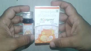 Al5zyme Drops review Best Carminative Mixture with Digestive Enzyme [upl. by Airdnoed]