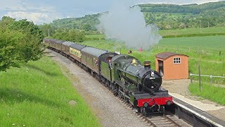 Gloucestershire Warwickshire Railway  Western Workhorses With 6880 Betton Grange 270524 [upl. by Jordan]