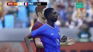 🔴EN DIRECT  Espagne vs France  Le match de demifinale PES 21 Simulation Gameplay [upl. by Kirch]