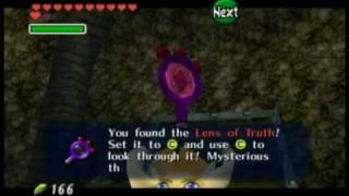 Legend of Zelda  Ocarina of Time  How to get the Lens of Truth [upl. by Anes373]