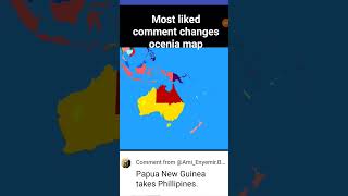 Most liked comment changes ocenia map europe mapping mapper map geographycountrys countryww2 [upl. by Rhianna891]